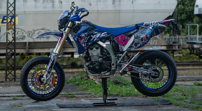 Yamaha WR450F – Supermoto – 2008 r. – gotowa do jazdy
