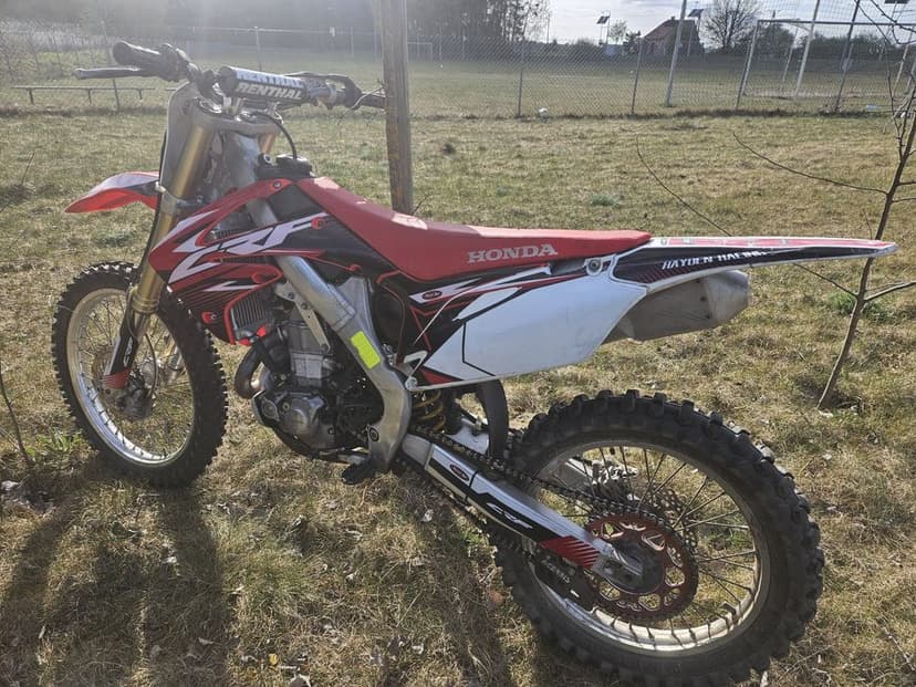 Honda CRF 450R 2013r w zadawalajacym stanie zamiana