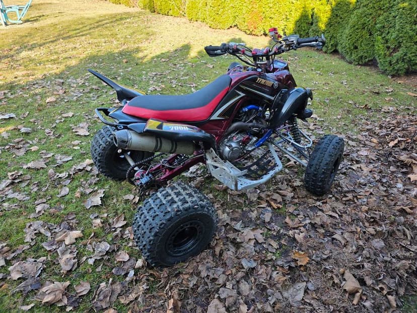 Quad Yamaha raptor 700r special edition