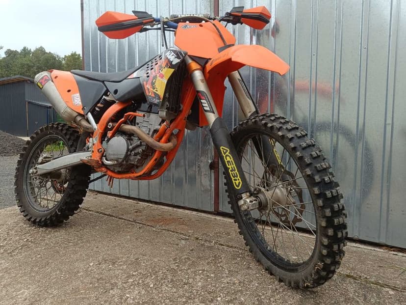 KTM SXF 250 uszkodzony