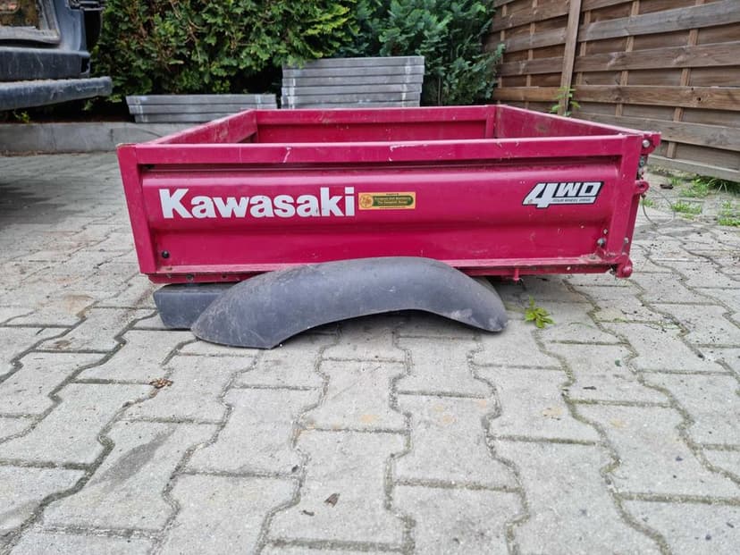 RAMA Kawasaki MULE PRIOR SX 610 KAF400 , 600 części Silnik Dyfer wał