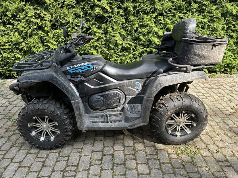 Quad CF MOTO force 520 L wspomaganie homologacja PL FV 23%