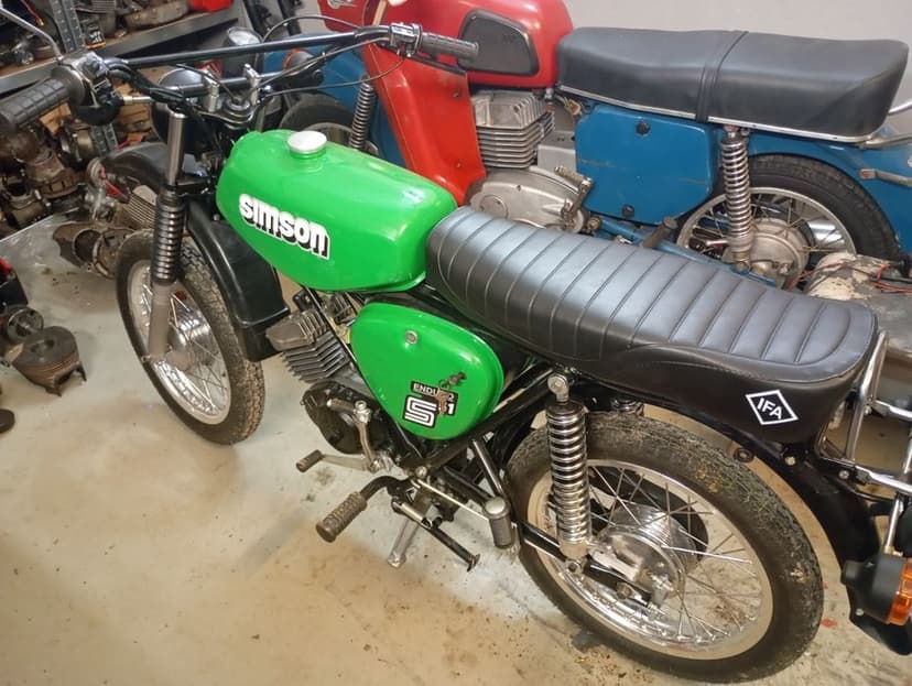 Simson S51 enduro  1989 rok zamienię na busa renault trafic opel vivar