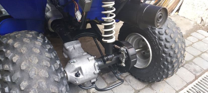 Quad yamaha gryzzli raptor 50cm 2012r dla dzieci