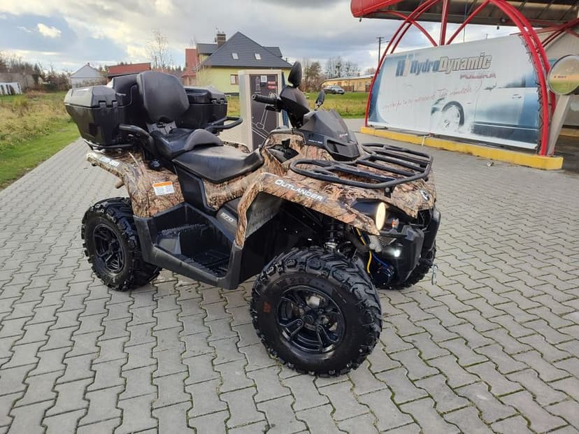 Can-Am Outlander Pro Max L Hunting Edition Mossy Oak hak wciągarka