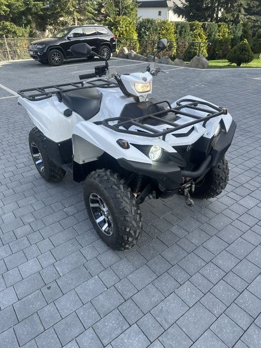 Yamaha Grizzly 700 z 2017 super stan +pług i kufer, faktura Vat