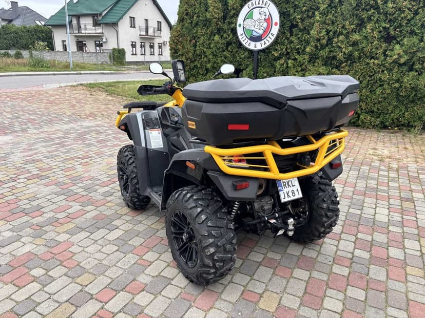 Kymco MXU 700 Wersja ABS 2023 Kufer LED bar T3B 1700km