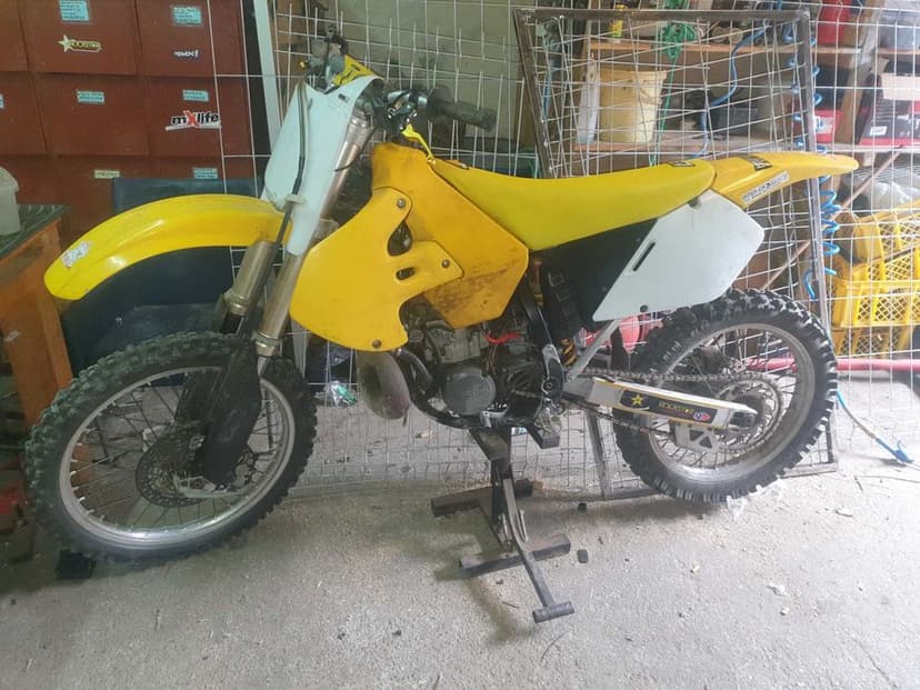 Suzuki rm 250 99r. Mechanizm kopniaka wałek kopki