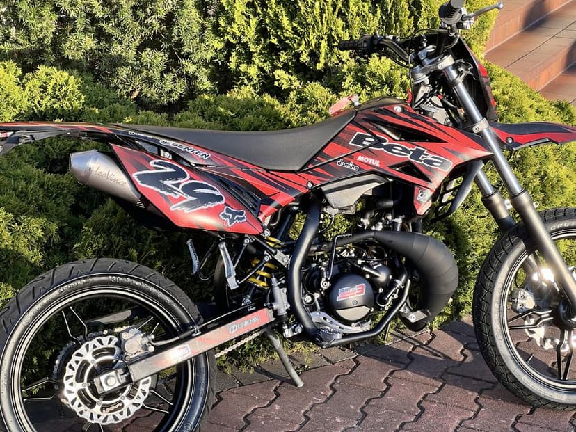 Beta rr 50cc mocno doinwestowana supermoto