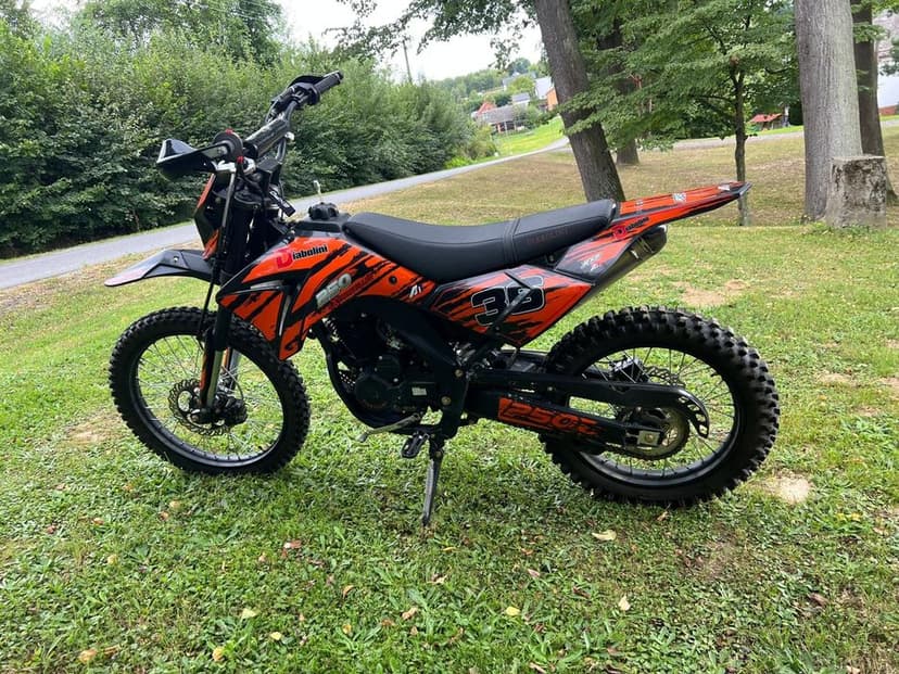 Cross Diabolini 250 mocny duży koła 18/21 asix ktm alfarad