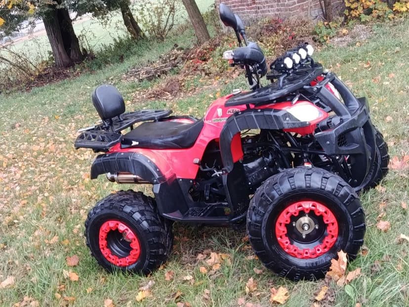 Qlad Xtr hummer 250 na dużej ramie