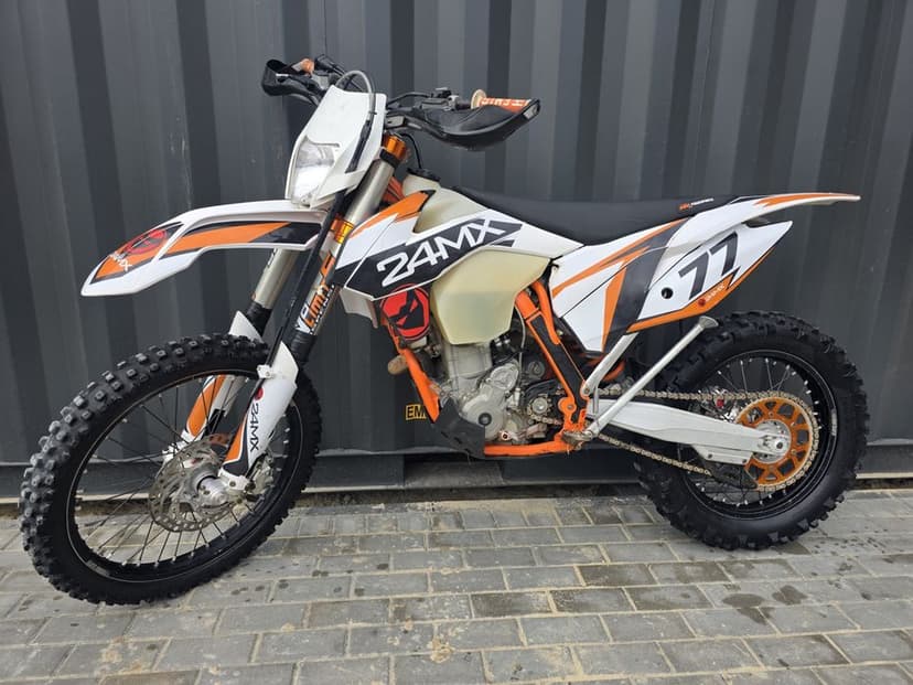 Ktm exc-f 350 six days model 2015