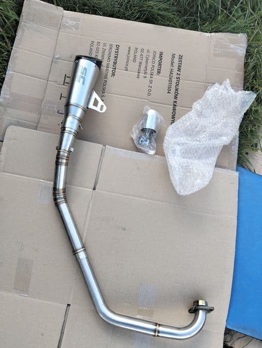 Yamaha yzf r125,Mt125 Wydech tłumik kolektor SC, leovince, akrapovic