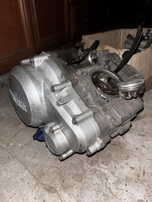 Silnik Yamaha WR125X 2009 – uszkodzony – na części / do remontu