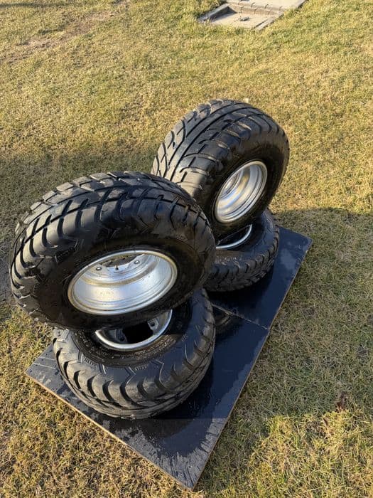 Koła do quad z Raptor 660 felgi opony Maxxis szosowe szosa 700 450 YFM