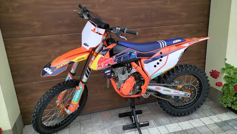 KTM SXF 250 Factory Edition 100mth, nowy tłok, Yoshimura, Transport