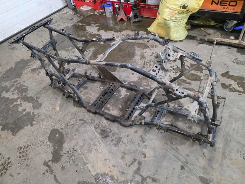 Rama Yamaha Grizzly 700 Silnik 550 Serwis Części Wał Dyfer Moduł