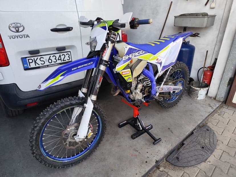 Sherco sef 300 factory akrapovic zarejestrowany