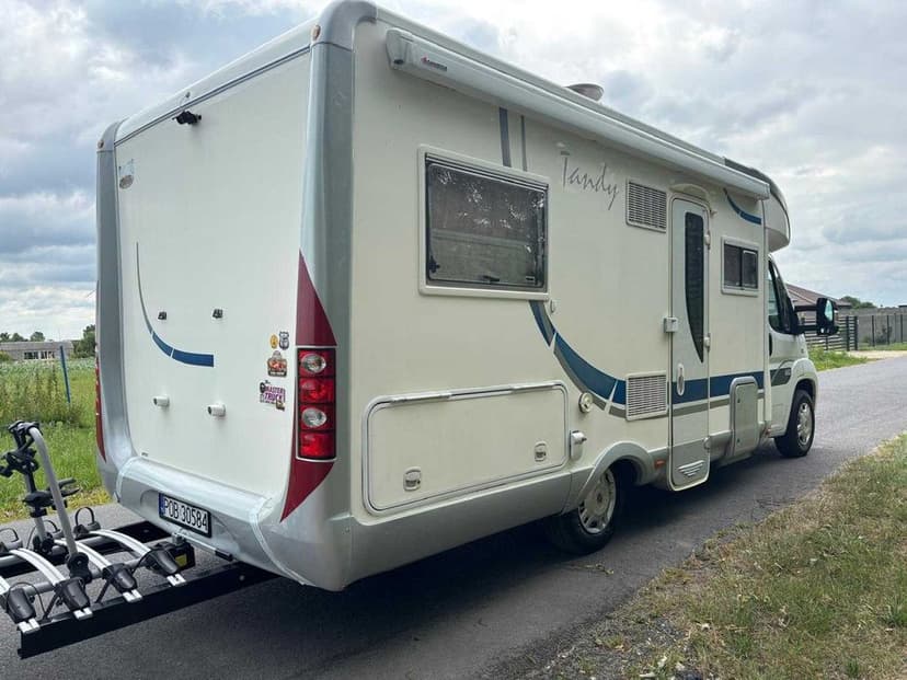 MC Louis  663, Fiat Ducato Kamper 2008r, 2.3jtd, 128KM, 115 tys km