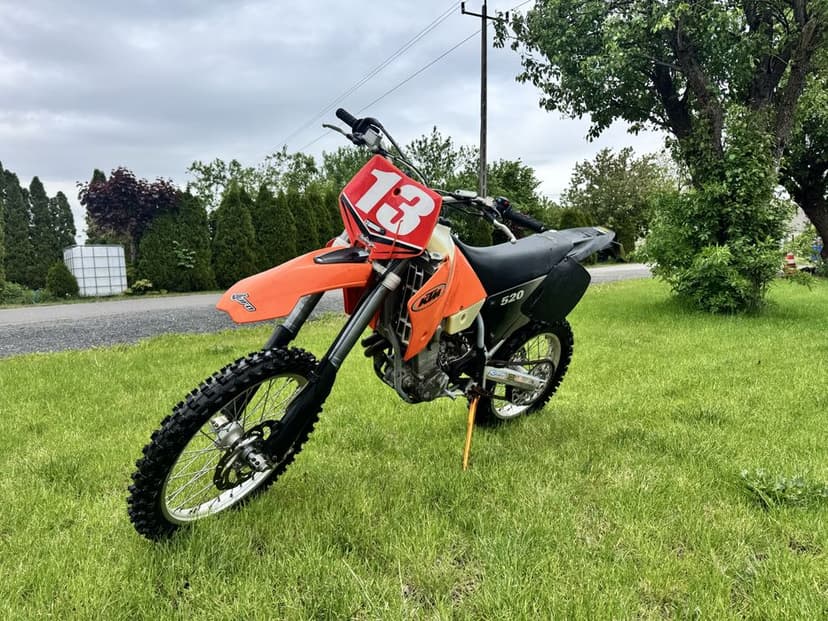KTM EXC 520 Zarejestrowany!!!