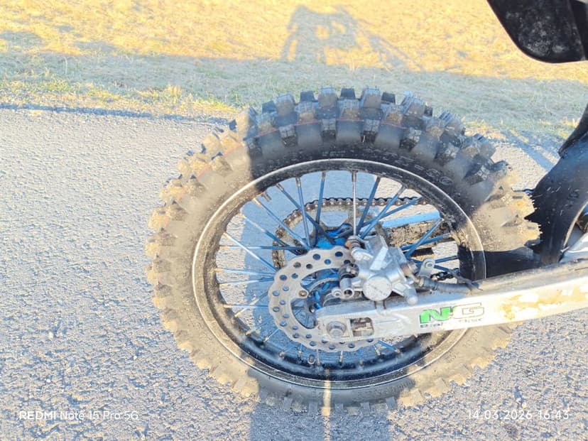 Suzuki RM 85 po remącie silnika i zawieszenia