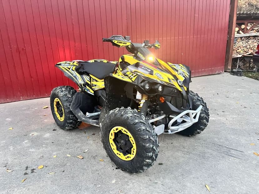 Can am Renegade 800xxc 2009r brak homologacji