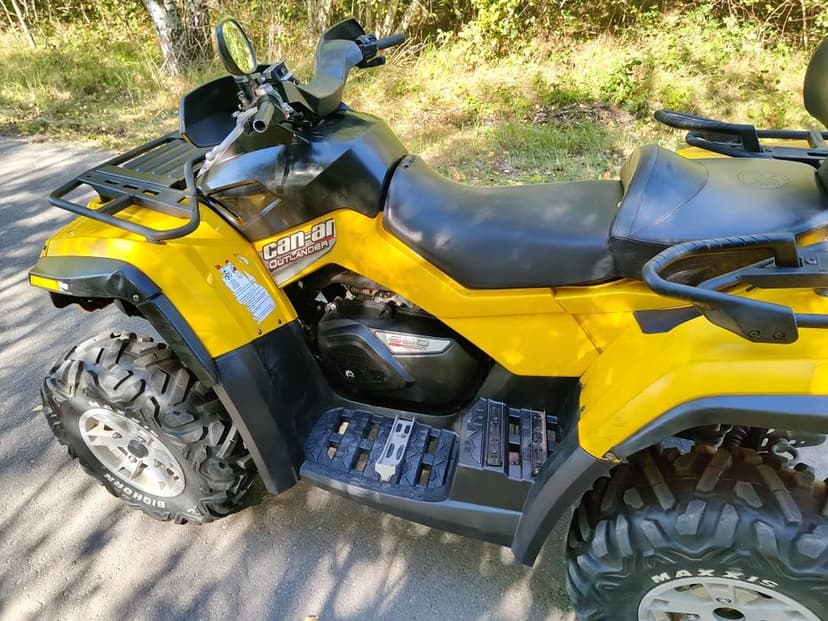 Quad Can Am Can-Am Outlander 650 MAX 4x4 wspomaganie zarejestrowany