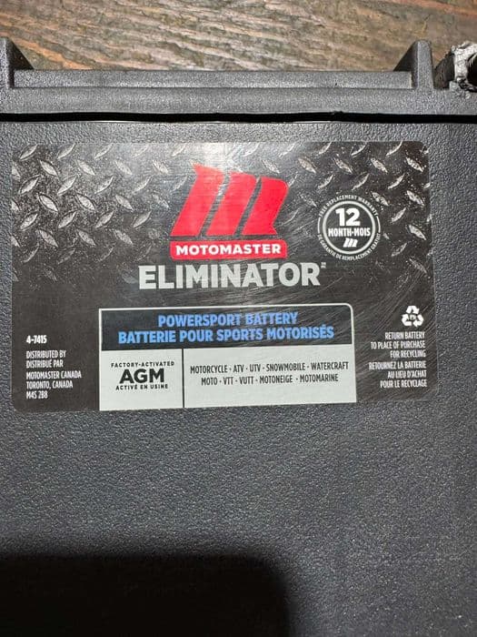 motomaster eliminator akumulator Polaris Sportsman Ranger scrambler RZ