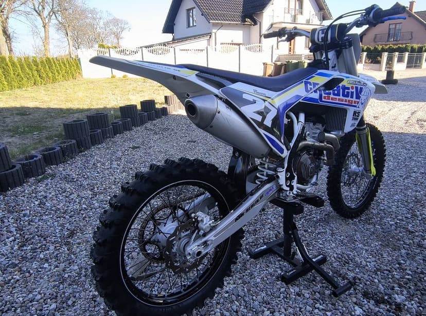 Husqvarna fc 350 z 2018r rozrusznik mapy kontrola trakcji