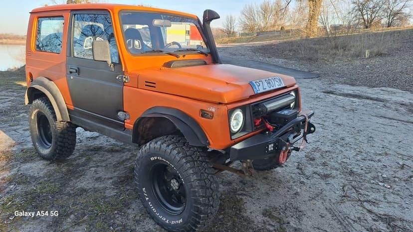 Suzuki Samurai 1.6 16v offroad pług zdrowy