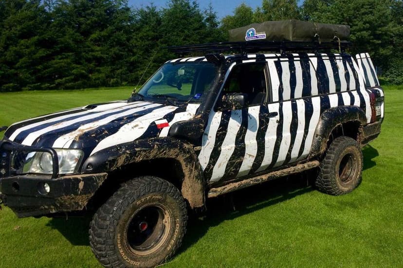 Nissan Patrol GU4 -  5 drzwi Y61 - poszerzenia nadkoli