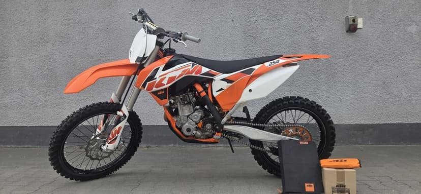 Ktm Sxf 250 rok 2015 Super Stan 99 Mth od Nowości idealny Ks.serwisowa klucze Oryginał Rarytas