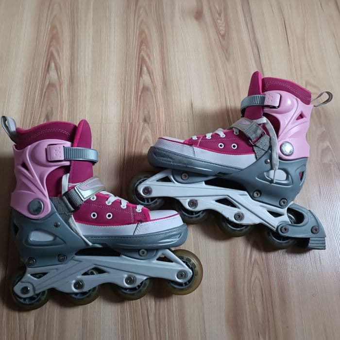 Nils Extrême rolki regulowane 37-40 ABEC 5 trampki różowe