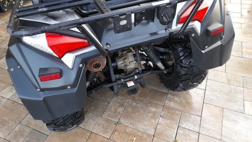Kymco mxu 700 4x4 2x4 reduktor blokada