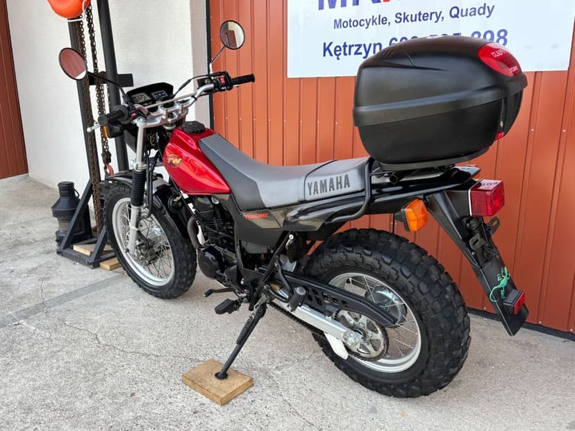 Yamaha TW125 Stan Kolekcjonerski Tylko 8.800km 100% Oryginał Sprowadzony Karion