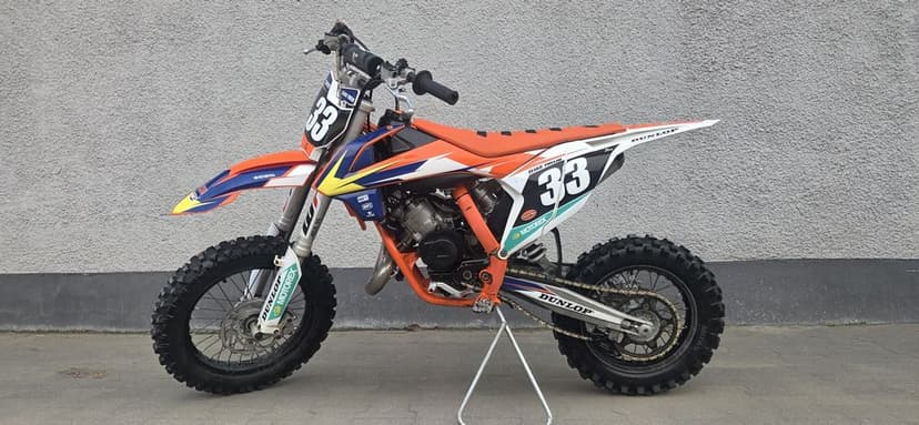 Ktm sx 65 rok 2018 Super Stan 29 mth po Wymianie Tłoka Tc 65 Okleina