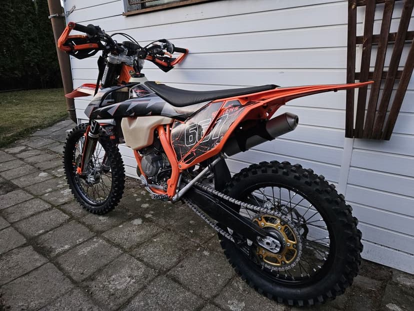 KTM XCW 150 ccm 2018r homologacja, do rejestracji, BDB stan / 125 exc