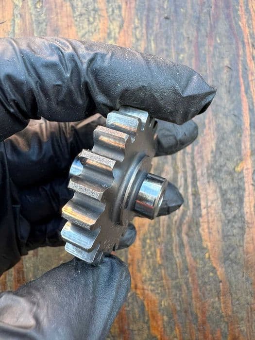 posrednia tryb zebatka rozrusznika bendixa kawasaki kfx 450 r 08-14