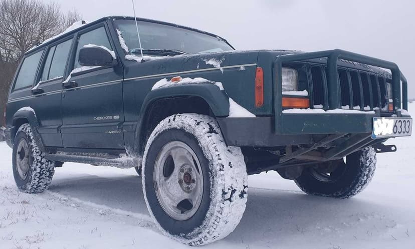 Jeep Cherokee XJ 2.5 TD VD Silnik Kompletny Skrzynia Most tył Klapa