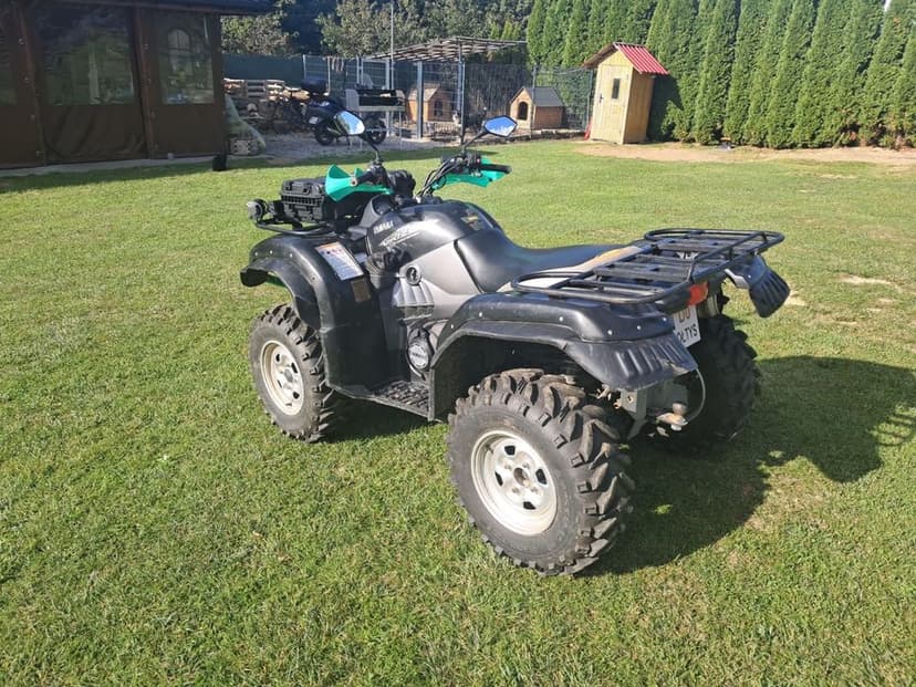 Yamaha grizzly 660 Doposażony, nowe opony, pług,