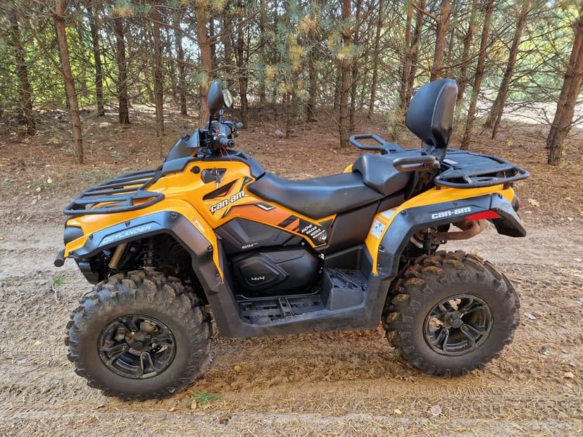 Quad 4x4 Can am Outlander 650 Long Zarejstrowany