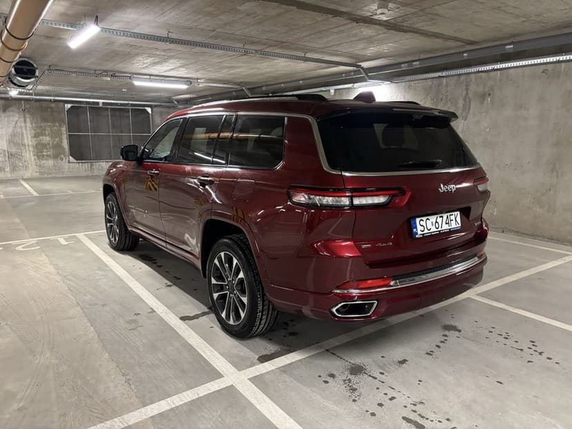 Jeep grand cherokee wl overland long faktura vat