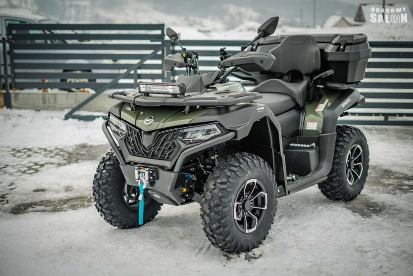 Black ED Quad Cf Moto 625 Touring EPS od Quadowy Vlog