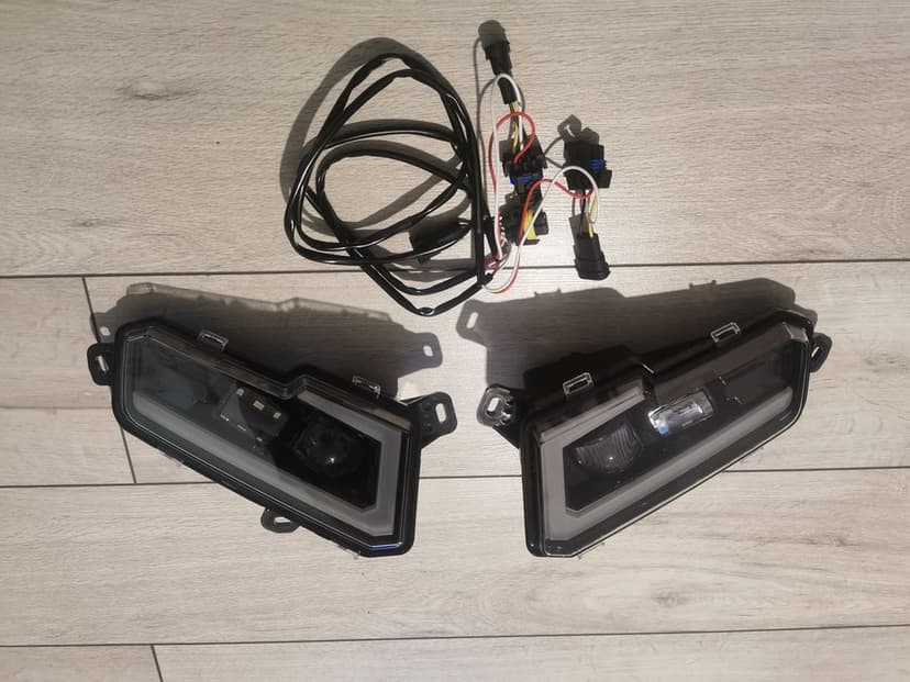 Polaris sportsman lampy reflektory lampa led reflektor reflektory ring