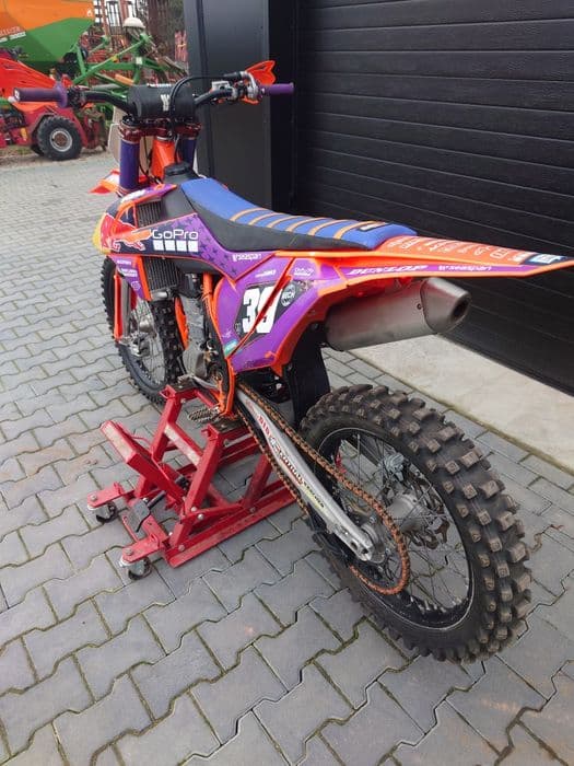Motocykl KTM SX-F 450 rok 2018 rozrusznik