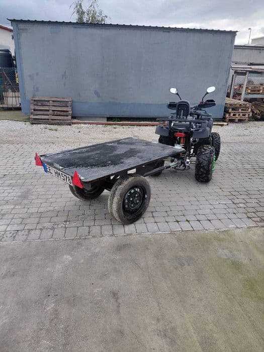 QUAD 150  roczny z przyczepką     3 biegowy+ wsteczny