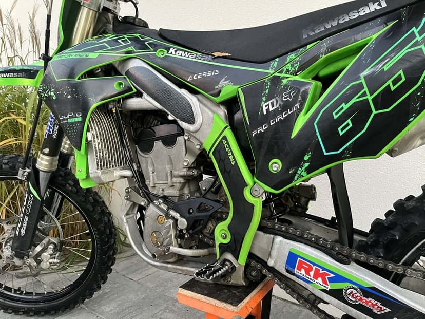 Kawasaki KXF 250 rok 2021 zadbany do remontu ( yzf sxf crf fc rmz )