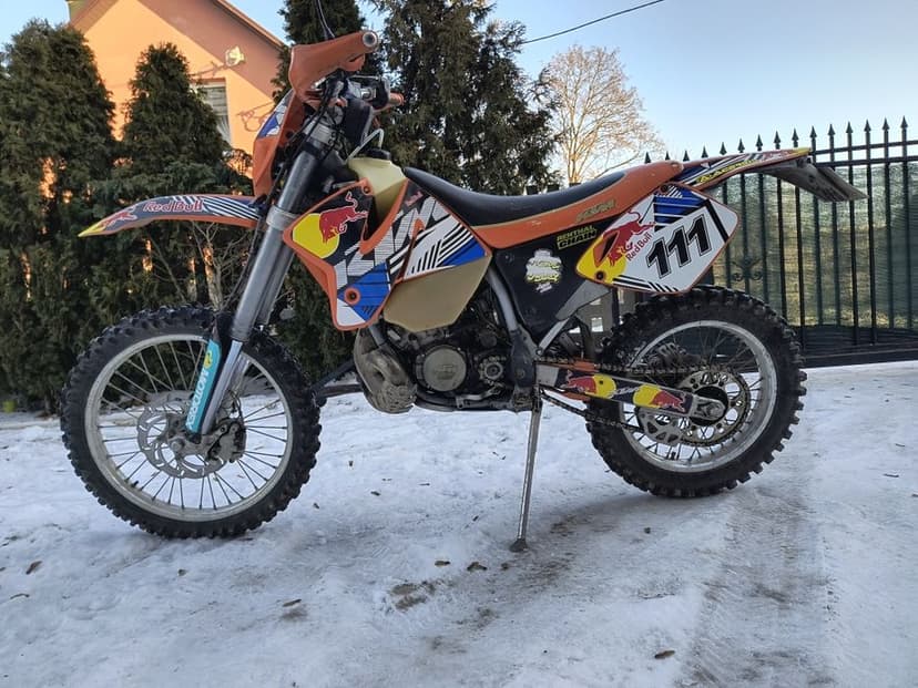 KTM exc 200 cm³  Zarejestrowany
