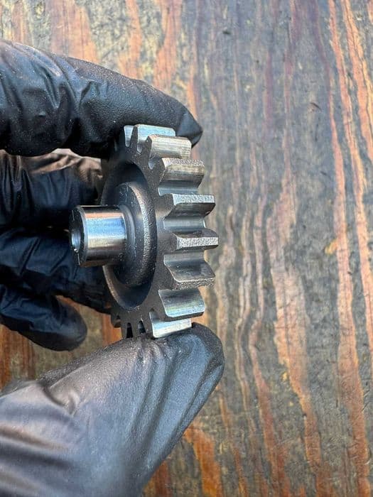 posrednia tryb zebatka rozrusznika bendixa kawasaki kfx 450 r 08-14