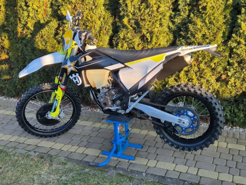 Husqvarna fe 350 model 2021 rockstar  zarejestrowana  oc przeglad 2027r  stan bdb bez wkladu 123mth 3500km zamiana ktm honda yamaha  suzuki beta